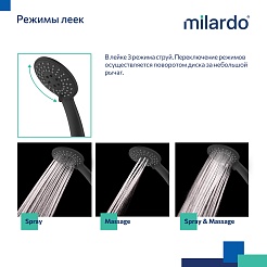 Milardo Смеситель для ванны Rora RORBL00M02 – фотография-4